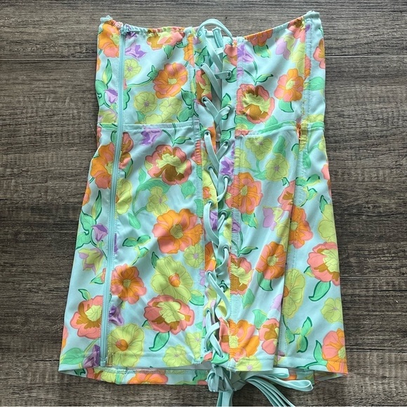 Savage Fenty Free Spirit Floral Cupless Corset Size M - Picture 9 of 10